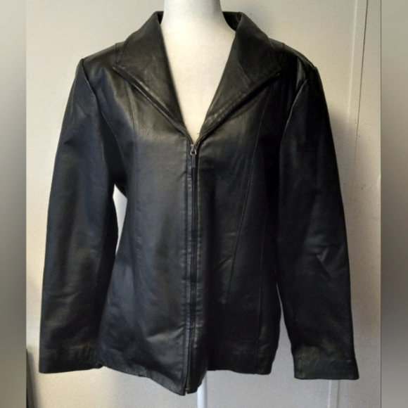 East 5th Jackets & Blazers - Women’s Genuine Leather Jacket in Black